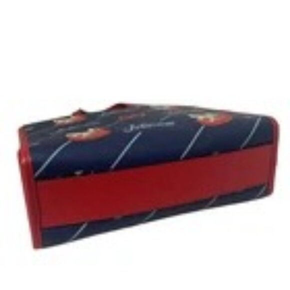 Auth GUCCI Children's Jetson Tote Bag 605614 Navy Red Multi PVC Leather - - Picture 3 of 7